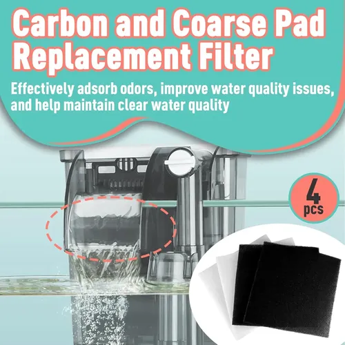 Pondmaster Danner 12202 Carbon & Coarse Replacement Filter Pad – 12x12 Inch, 2-Pack For PM 1000 & PM 2000 Filters 5 thumbnail image