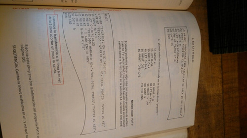 Libro De Programación En Basic Vintaje (Usado)
