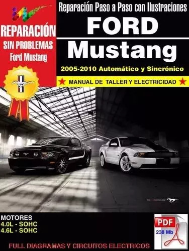 Manual De Taller Y Electricidad Ford Mustang 2005 2010