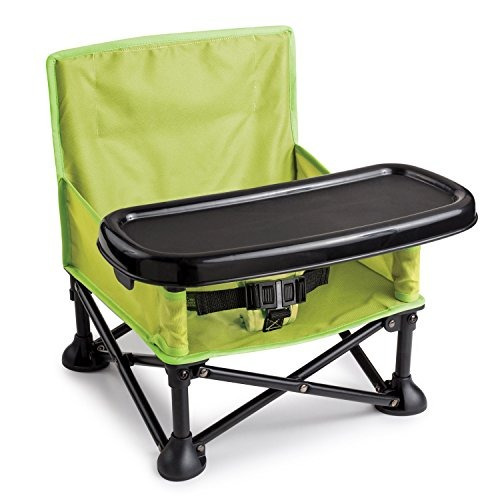 Summer Infant Pop Y Sit Portable Booster Greengrey