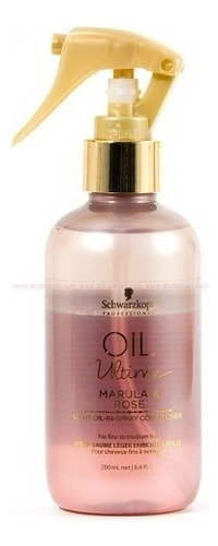 Schwarzkopf Spray Conditioner Oil Ultime Marula And Rose 