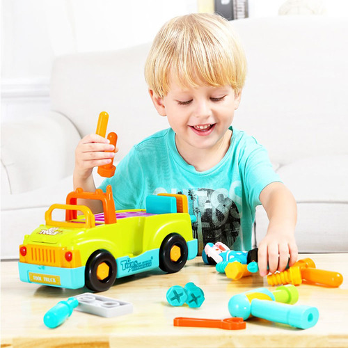 Hola Baby Playset Pequeño Camión Mecánico De Herramientas