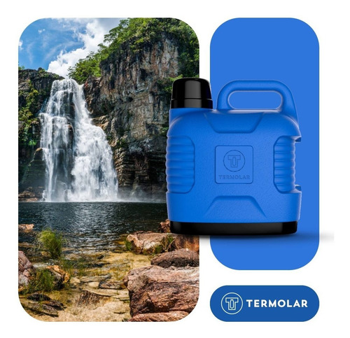 Garrafão Térmico Supertermo 5 Litros Azul - Termolar
