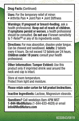 AnaLGésico Medinatura T-relief Extra Strength 100 Comprimido