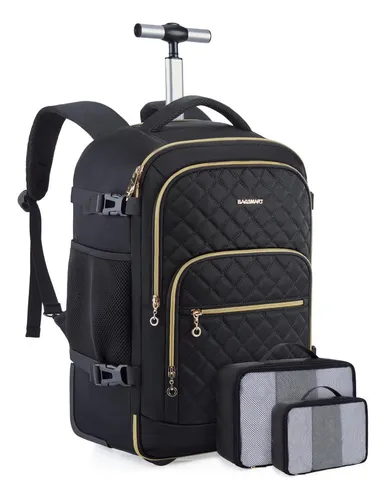 Mochila con ruedas mujer best sale