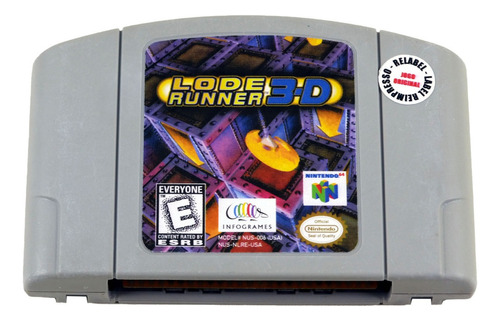 Lode Runner 3d Original Nintendo 64 N64