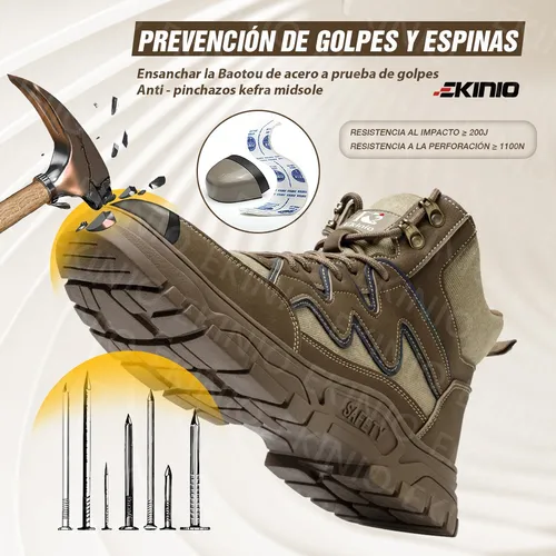 Botas industriales para hombre sale