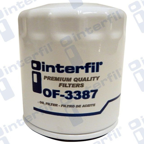 Filtro Aceite Interfil Allure 3.8 2005 2006 2007 2008 2009