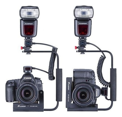 Soporte giratorio para flash Stroboframe Quick Flip 350, diseño de impresión suave