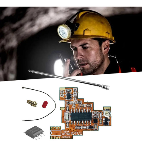 Módulo Si4732 V5.0 Fpc+chip 2m+antena Para Uvk5 Uv