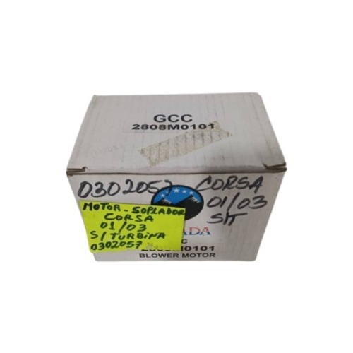 Imagen 3 de 3 de Motor Soplador Chev. Corsa Sin Turbina 01-03 0302057