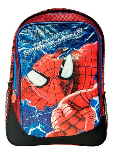 Mochila Escolar Spiderman Back Pack  Nueva Y Original !! 