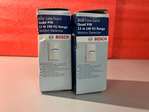 Bosch Isc-bpq2-w12 Blue Line Gen2 Quad Pir Motion Detect Ttq