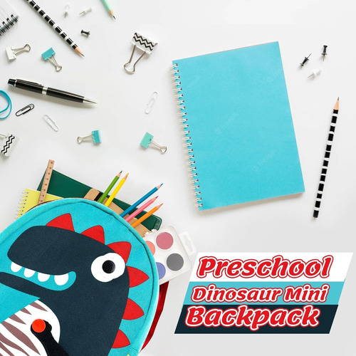 Montessori - Mini Mochila De Dinosaurio Para Actividades Sen