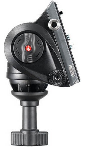Tripé Manfrotto Mvt502am Cabeça Hidráulica Mvh500a /mvk500am Cor Preto
