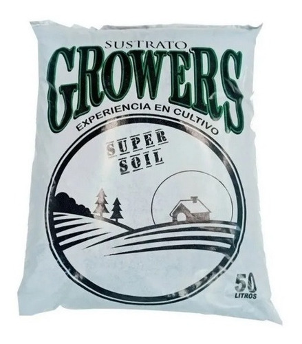Sustrato Growers Super Soil 50 Litros Pro Cultivo 
