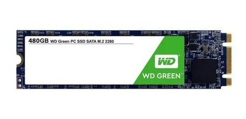 Wd Ssd Disco Digital Green 480gb M2 Int Sata 3d