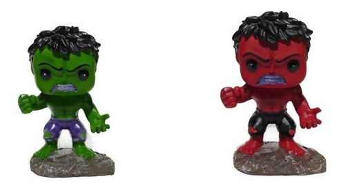 Figuras Hulk Tipo Funko Pop Paquete