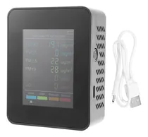 Comprar Detector De Calidad Del Aire 6 En 1 Pm2.5 Pm10 Hcho Tvoc Co