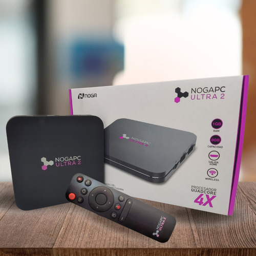 Tv Box Smart Tv Convertidor Convertir Ultra Noga Pc Android