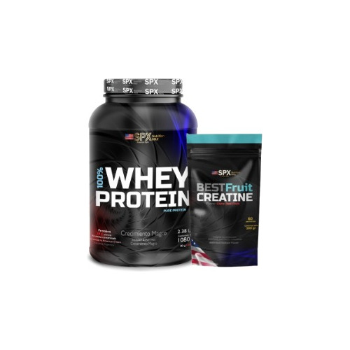 Combo Whey Protein 100% Spx + Creatina Spx 300grs