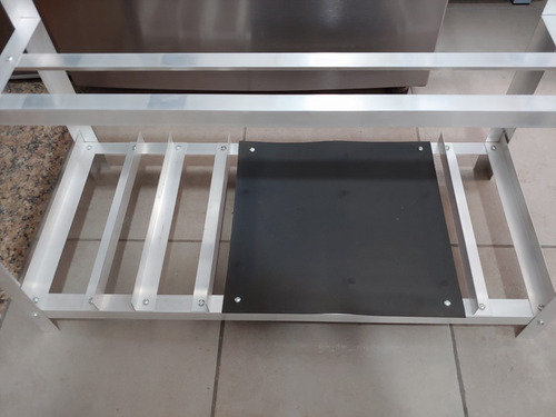 Rack Rig De Mineria Estructura Aluminio Hasta 7 Placas Gpu