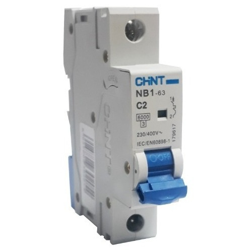 Breaker Termomagnetico 1x2a Nxb Chint 