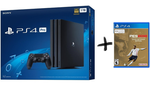 Ps4 Pro Play Station 4 Pro 1tb + Pes 2019 David Beckham