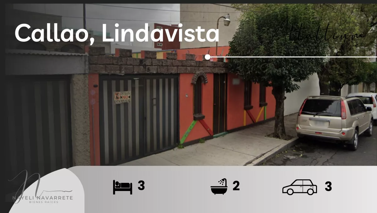 Casa En Lindavista, Gustavo A Madero, Cerca De Parque Lindavista Y Metro Indios Verdes