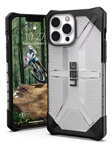 Case Funda Uag Plasma Ice Mil-std Para iPhone 13 Pro Max 6.7