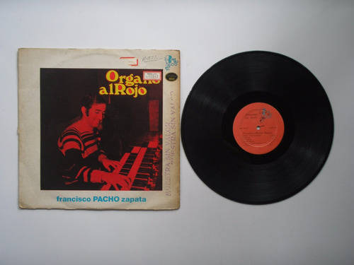 Lp Vinilo Francisco Zapata Organo Al Rojo 1974