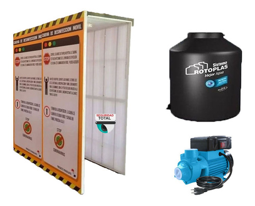 Túnel Móvil Sanitizador V2 Cabina Desinfectante