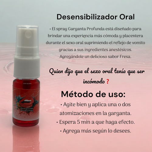 Desensibilizador Oral + Multiorgásmico + Condon Texturizado