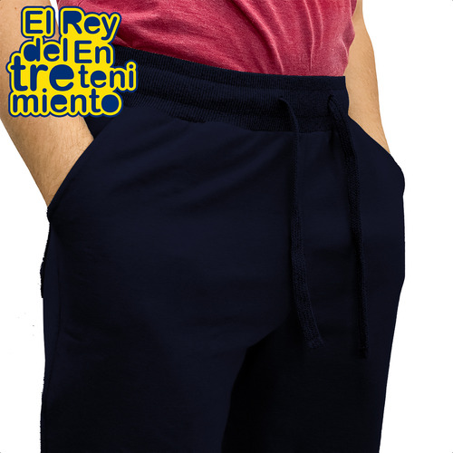 Imagen 4 de 7 de Pantalón Fico Jogging Deportivo Chupín Para Hombre - El Rey