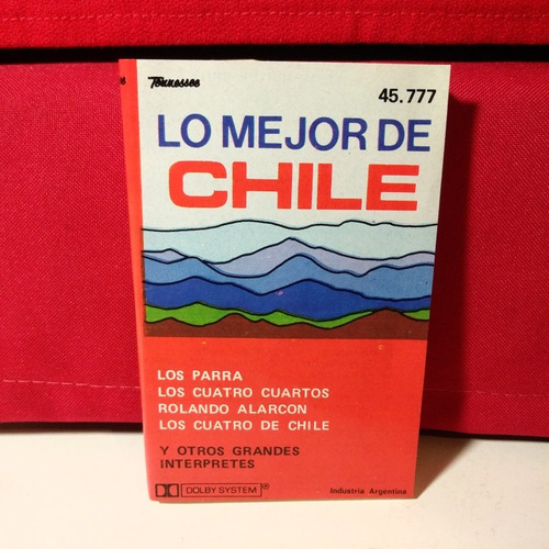 Chile Lo Mejor De Chile Casete Folklore Popular Muy Bueno