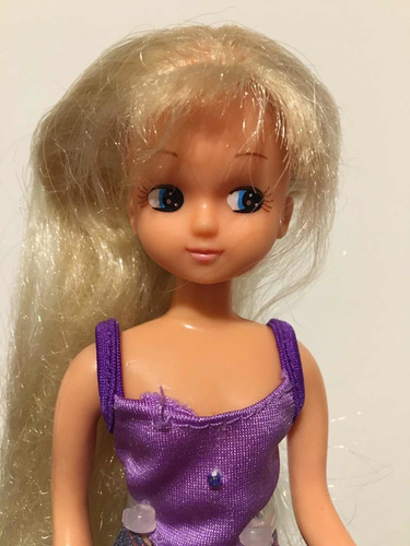 Muñeca Chabel De Feber Española Ochentera Tipo Licca Chan
