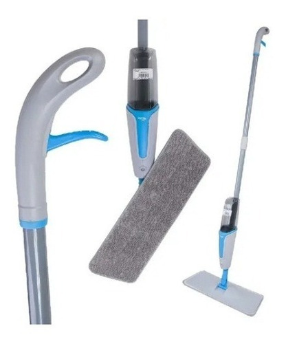 Imagen 6 de 6 de Mopa Plana De Microfibra Con Spray Vonne 125cm