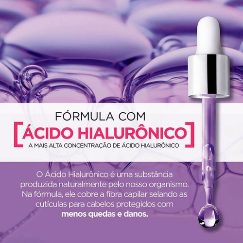 Kit Hidra Hialurônico Shampoo Condicionador Creme Elseve