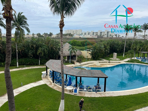 Pacífico Diamante Amarras 201. En Condominio Con Club De Playa. Con Terraza Y Bodega