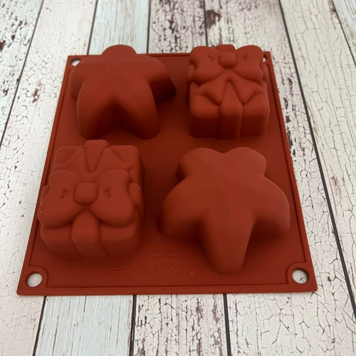 Molde De Silicona Silikomart Navidad / Lauacu