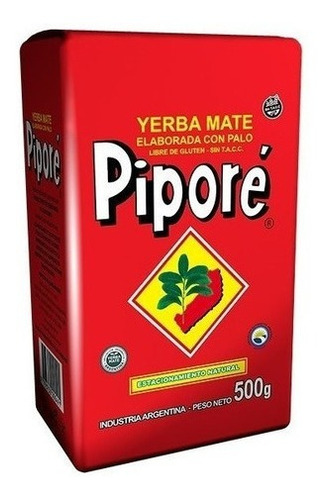 Imagen 1 de 1 de Abarrotes Te Yerba Mate Con Palo Pipore 500 Gr.