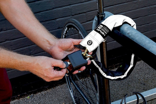 Candado Para Bicicleta Hiplok Original Superbright