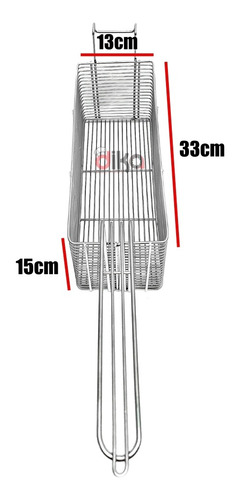 Cesto Peneira Fritadeira Metalcubas Linha Premium
