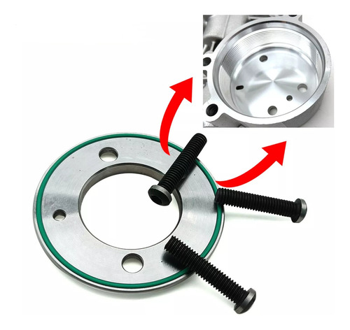 Adaptador Aluminio Dq200, 0am, Dsg, Cuña De Pistón Mejorado