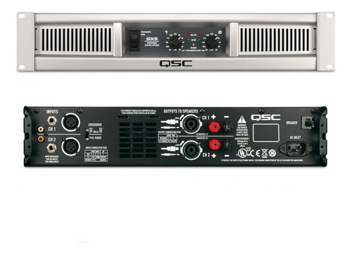 Qsc Gx5 Amplificador De Potencia 2 Canales 1400w