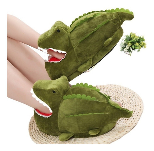 Pantuflas De Algodón Con Forma De Animal For El Hogar