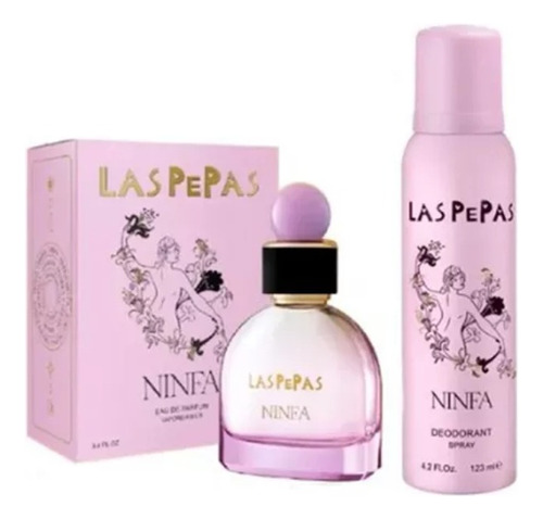 Las Pepas Ninfa Kit De Mujer Perfume 100ml+desodorante 123ml