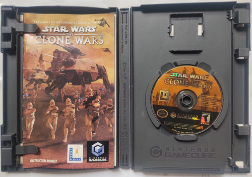Star Wars Clone Wars Original Gamecube (Usado)