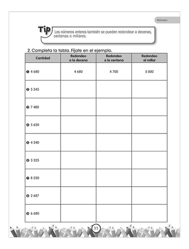 Libro Ejercicios Y Problemas Matematicos Sexto Primaria