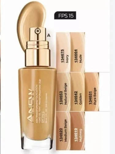 Base De Maquillaje Liquida Transformadora Antiedad Anew Avon anew avon Base De Maquillaje Liquida Transformadora Antiedad Anew Avon